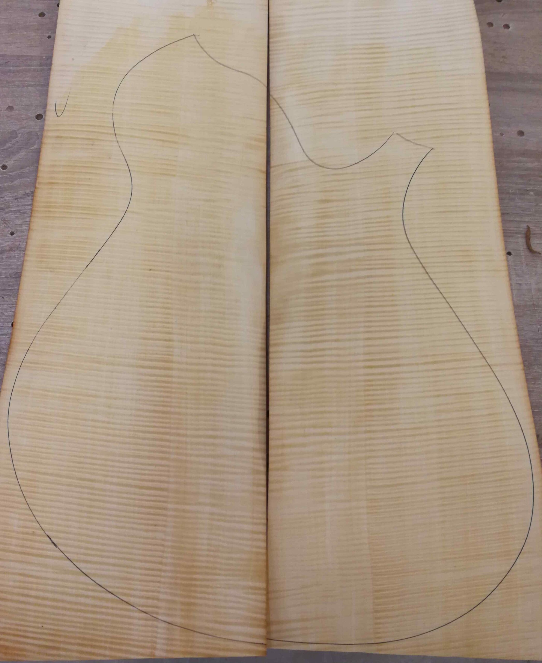 105 FIGURED MAPLE